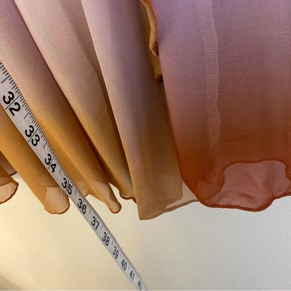 The Line up dance costume lyrical lavender brown ombre water color Cora LC/ SA - Picture 7 of 9